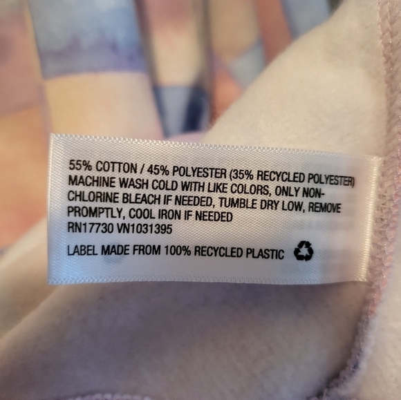 Blue checkered print fleece oversized sweatshirt & sweatpants | Wild Fab… - Picture 3 of 16